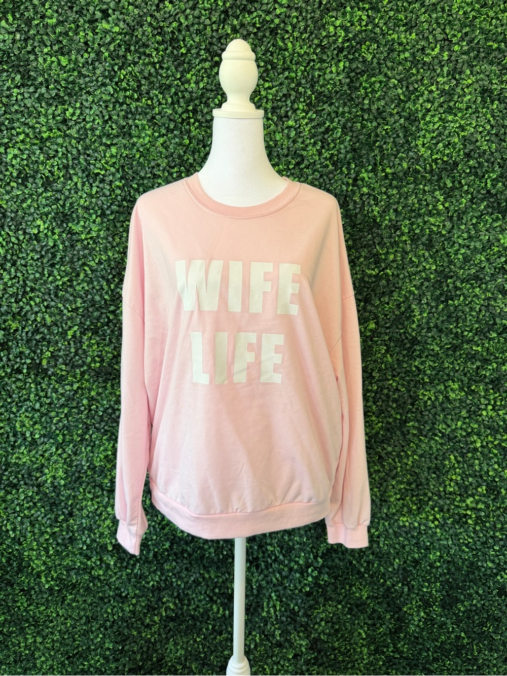 WIFE LIFE woman’s sweatshirt - wedding / engaged - Picture 2 of 13